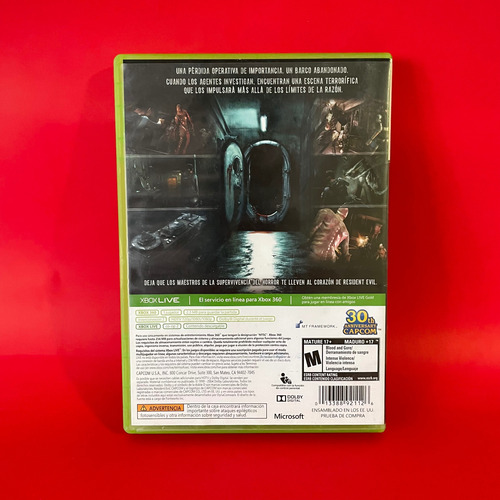 Resident Evil Revelations - Xbox 360 (Usado)