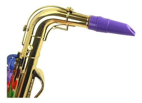 Para 2024 Toca El Saxofón Con 8 Teclas De Colores