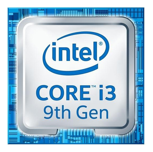 Processador Intel Core i3-9300 BX80684I39300  de 4 núcleos e  4.3GHz de frequência com gráfica integrada