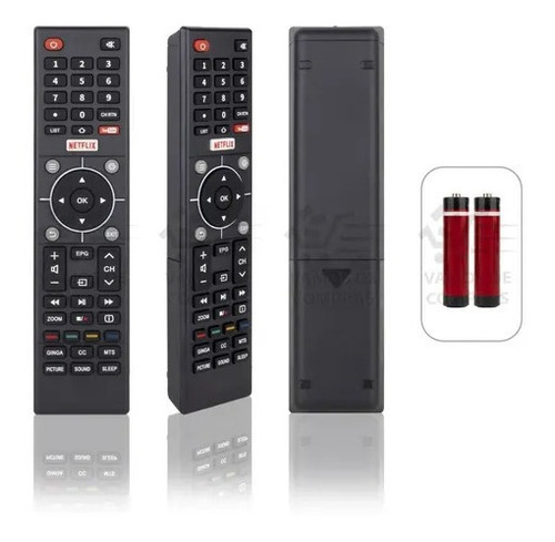 Control Remoto Toshiba Pantalla Smart Tv Netflix Youtube