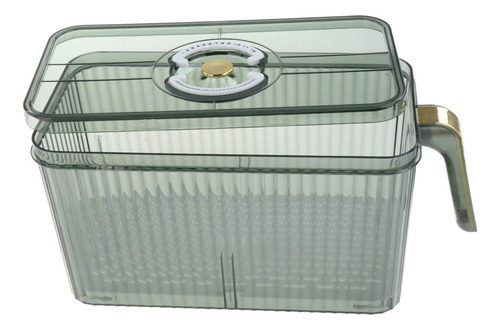 Contenedor Organizador Con Tapa Freshness, Grande, Verde