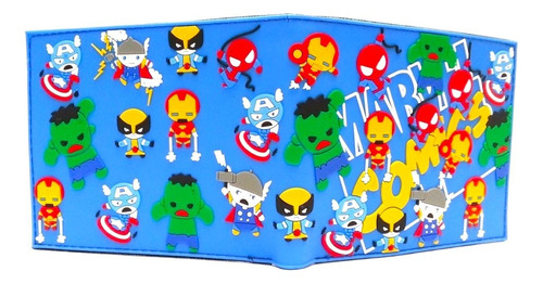 Billetera Marvel Comics Billetera Avengers En Goma