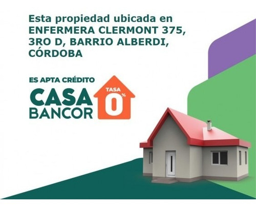 Imagen 1 de 16 de Alberdi - Dpto 1 Dor - Apto Credito Bancor!!!