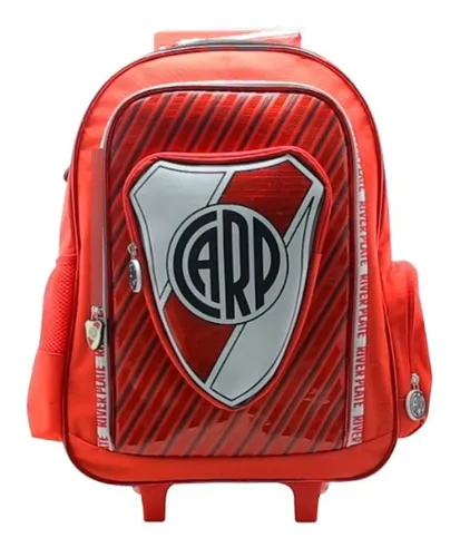 Mochila Escolar Carro 18 River Plate Ri307 Ni os Maple Envio