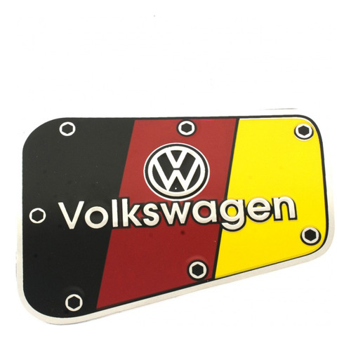 Mascara De Tapa De Gasolina Con Bandera Alemana Y Logo Vw