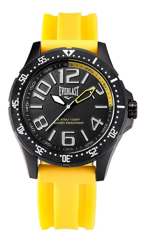 Relógio Masculino Everlast Amarelo De 2 Anos E6725