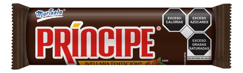 Galletas Príncipe De Avellana En Tubo Con 147g De Marinela