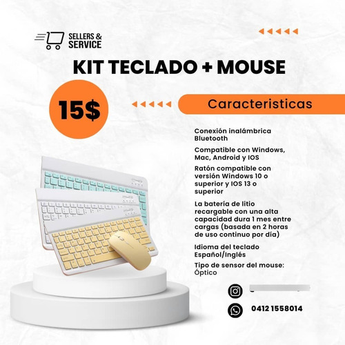 Kit Teclado + Mouse 