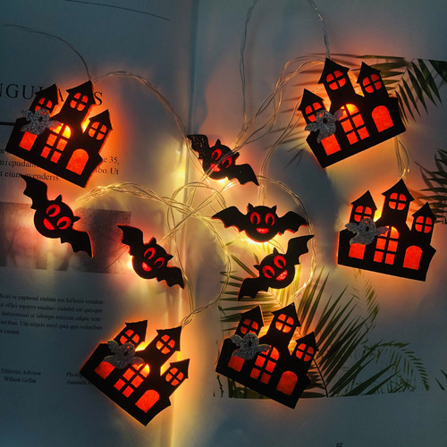 Cadena De Luces Para Decoración De Fiesta De Carnaval Con Fo