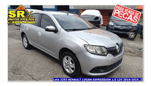 Sucata Renault Logan Expression 1.0 12v 2020