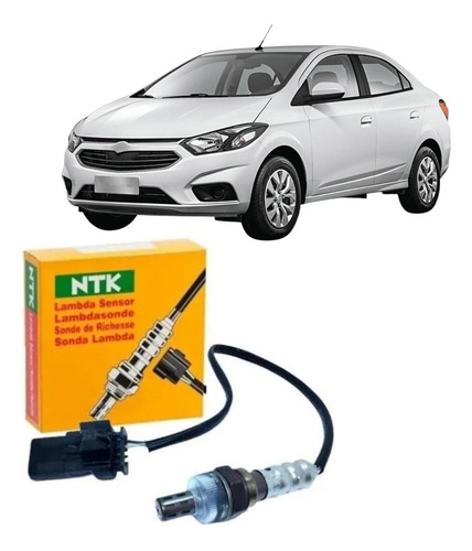 Sonda Lambda Ntk Prisma 1.0 1.4 8v Flex 2015 A 2016 Pre Cat