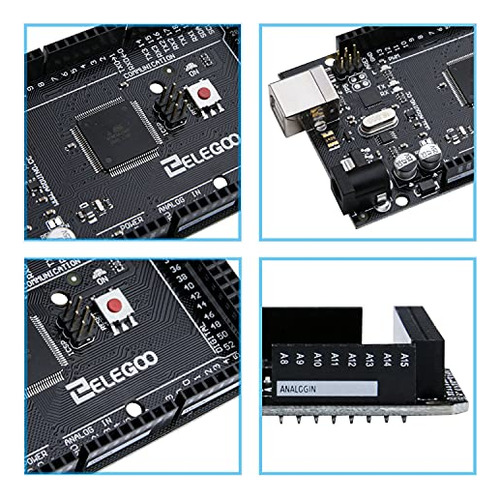 Cable Usb Elegoo Mega R3 Board Atmega 2560 + Compatible Con