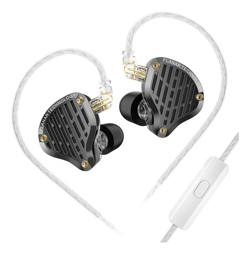 Auriculares Kz Pro3 Planar Driver Iems Monitor Con Micrófono