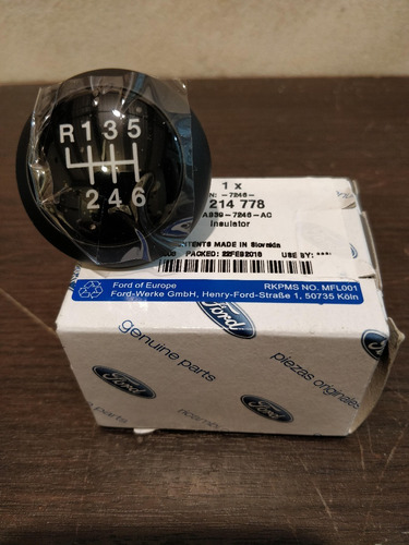 Plaqueta Perilla Palanca Cambio Pomo Nueva Ranger 6ta Xl Xls
