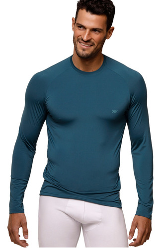 Camiseta Hombre Xy Cromosoma Térmica Frisada Microfibra 6050