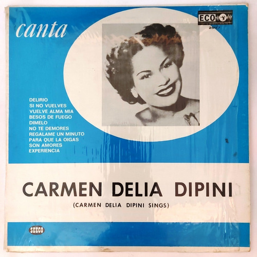 Carmen Delia Dipini - Canta (signs) Lp