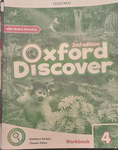Oxford Discover 4 - Workbook With Online Practice - 2nd Ed.