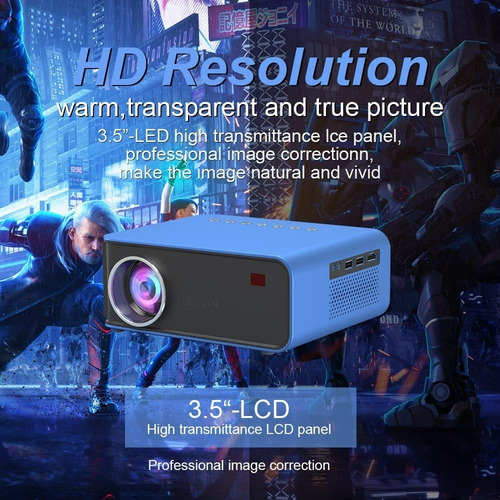 Proyector Portátil Full Hd Wifi Miracast