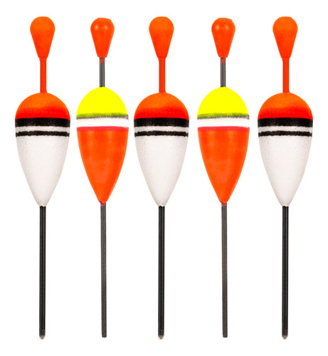 Set De Flotadores De Pesca Giratorios Con Caña Telescópica,