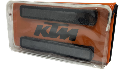 Pad Protector De Manubrio Ktm Con Porta Celular Rp