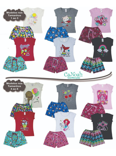 Imagem 3 de 8 de 1 Conjunto Infantil Menina Menino Roupas Atacado Baratas