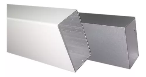Tubo / Tubería Rectangular de Aluminio