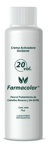  Farmacolor Crema Oxidante 20 Vol 70ml Tono S/tono