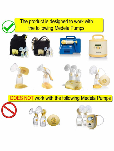 Imagen 6 de 12 de Repuesto De 02 Copas O Conos Para Extractor Medela
