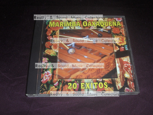 Marimba Oaxaqueña De Los Hnos Moreno Garcia Cd De Coleccion