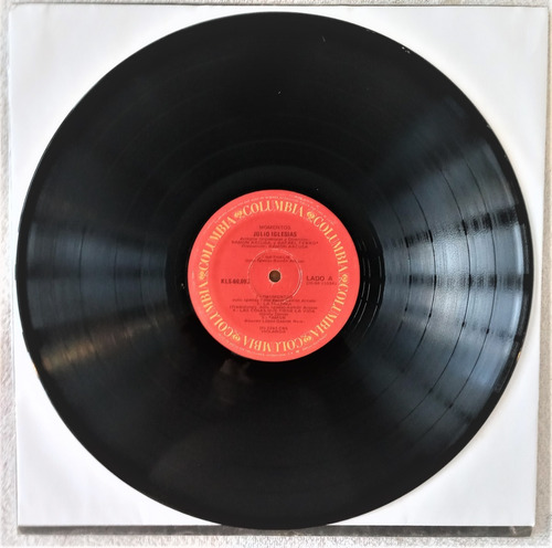 Julio Iglesias Lp Momentos (Usado)