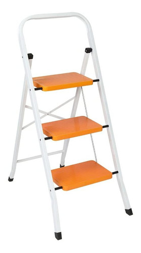 Escalera Escalon 3 Plegable Multiuso Mango Resistente