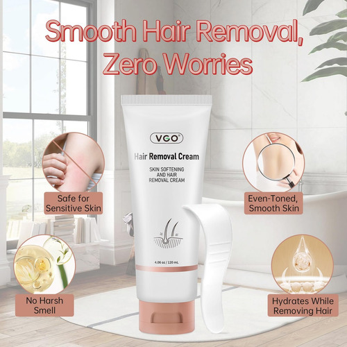 Vgo Crema Depilatoria Vgo Indolora Para Mujeres Y Hombres