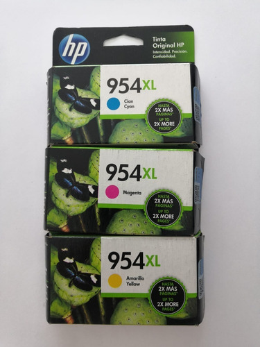 Kit De Cartuchos Originales Hp 954xl Colores