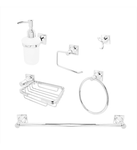 Set Accesorios Baño 6 Piezas Ccol Premium