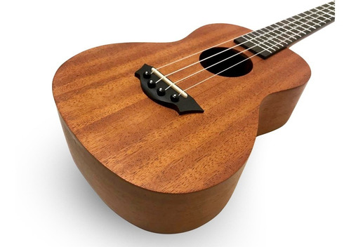 Imagen 5 de 10 de Ukelele De Madera Concierto + Envio + Funda
