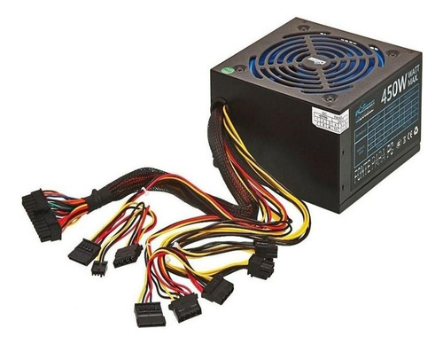 Fonte Alimentação Para Pc Silenciosa 115v/230v Kp-533 450w Cor Preto 110v/230v