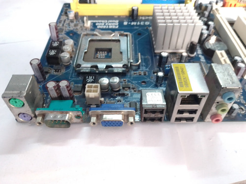 Placa Lga 775 G31m-gs Asrock-core 2 Quad/core 2 Duo/dual Cor (Usado)