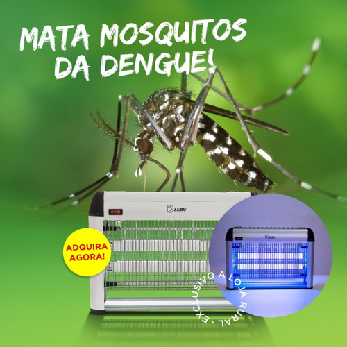 Mosquiteira Elétrica 50m² Comercial Mata Insetos Dengue
