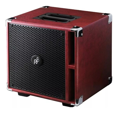 Gabinete Para Bajo 400 W Phil Jones Bass Piranha C4 Rojo