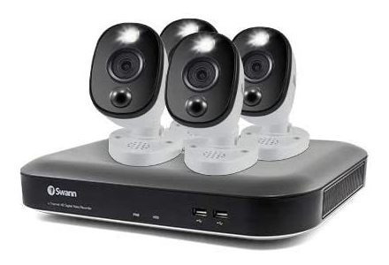 Sistema Dvr De Vigilancia Swann 8 Channel / 4 Cámaras 4k