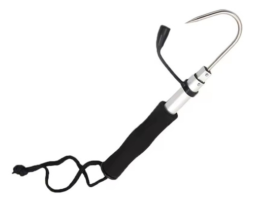 Gancho De Pesca Retractil Aluminio Inoxidable 28cm-60cm