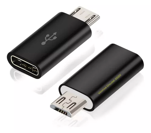 Adaptador Convertidor Otg Usb C, Tipo C Hembra A Micro Usb