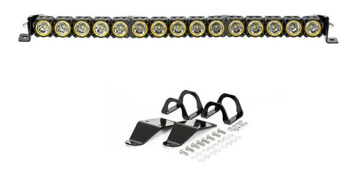 Bara De Led Kc Hilites Flex De 30  150w Kit Polaris Rzr