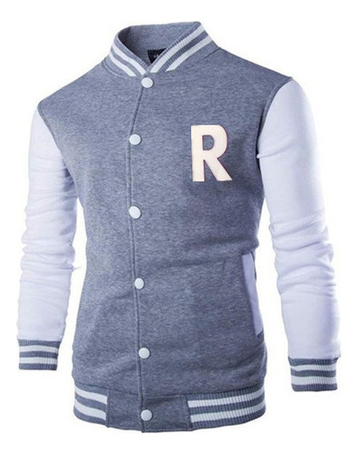 Chaqueta College Letra R Bordada - Varios Colores