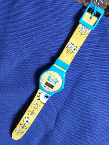 Bob Esponja Caritas Kinder Nickelodeon (Usado)