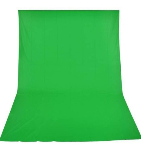 Fundo Infinito Greika Verde,preto,branco Chroma Key 3x5m Cor Verde