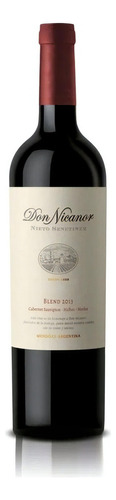 Vino Blend Don Nicanor Blend 2013 bodega Nieto Senetiner 750 ml en estuche de cartón