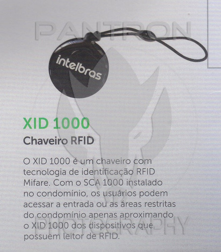 Imagem 5 de 5 de Kit 20 Tag Xid 1000 1 Acionador Botoeira Bt 3000 Intelbras