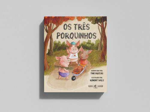 Os Três Porquinhos, De Tino Freitas. Editora Compor, Capa Mole Em Português
