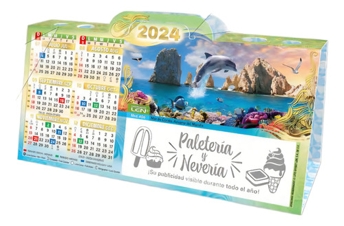 600 Calendario Len Escritorio Tipo Caballete Impreso Anli